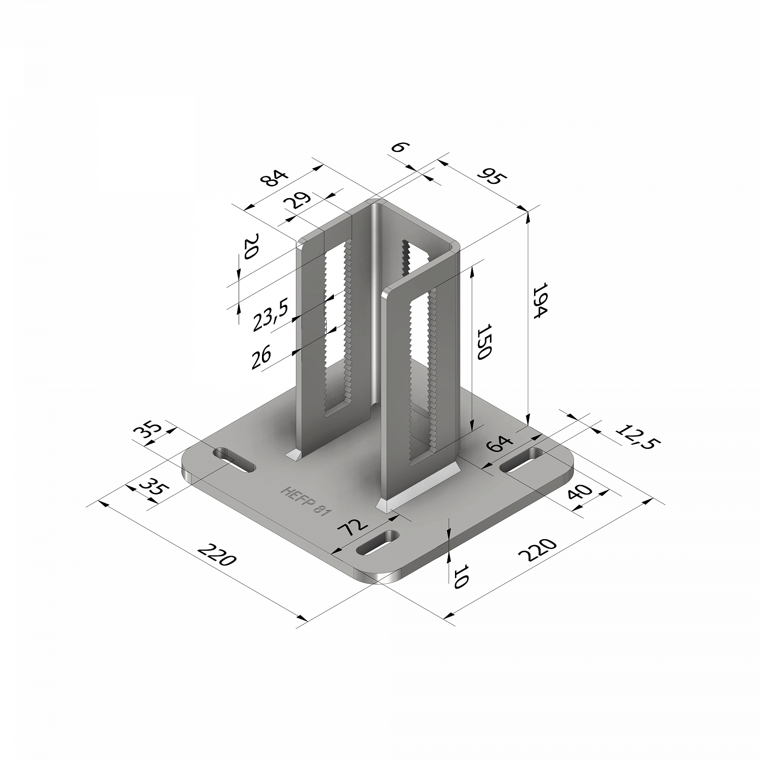 Опора HEFP 81